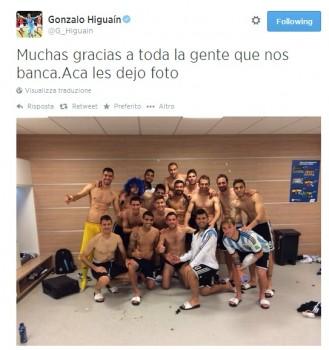 tweet higuain