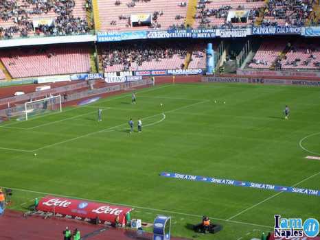 Napoli portieri riscaldamento