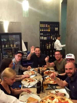 hamsik ciro salvo pizza