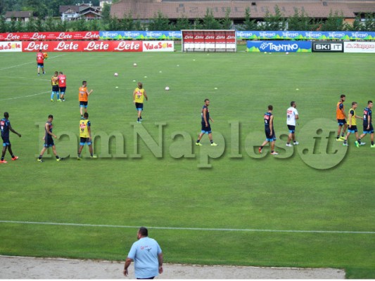 entrata azzurri campo