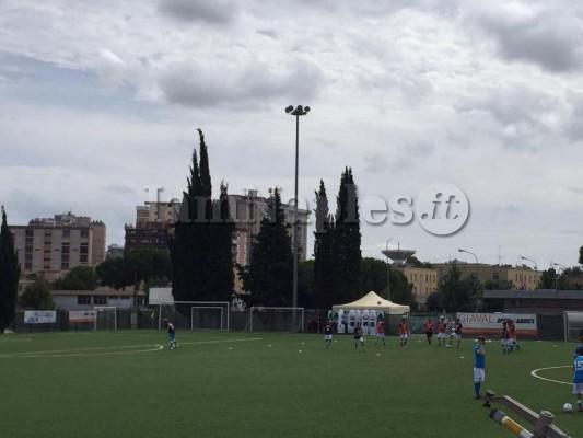 Latina Napoli Allievi riscaldamento 2