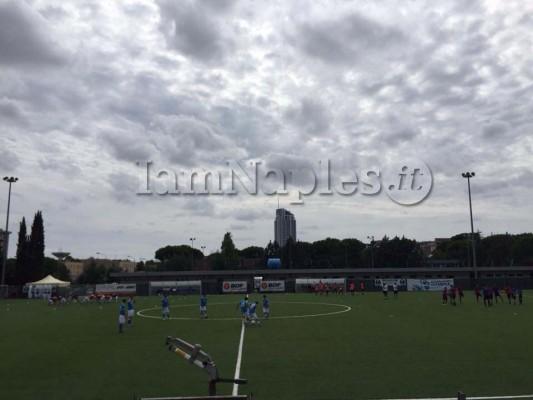 Latina Napoli Allievi riscaldamento 3