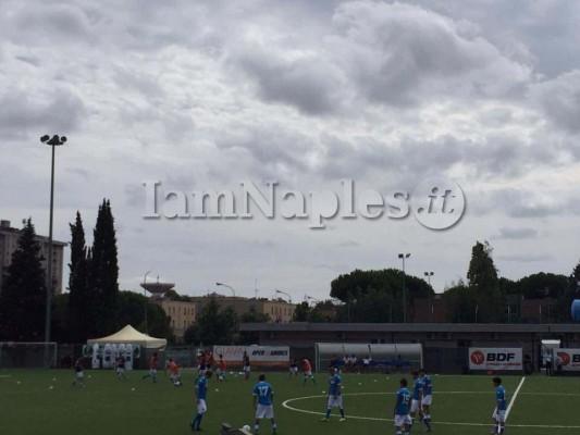 Latina Napoli Allievi riscaldamento