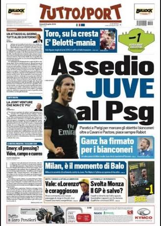 Cavani tuttosport