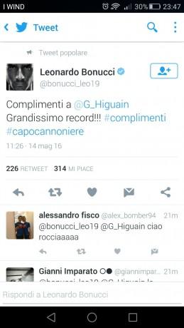 tweet bonucci higuain