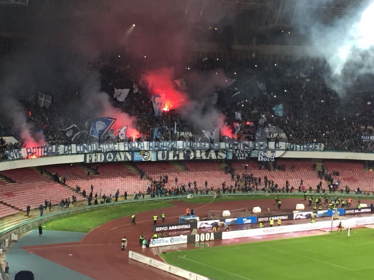 FOTO - Napoli-Genoa 1-0, Curva B In Festa Dopo Il Successo