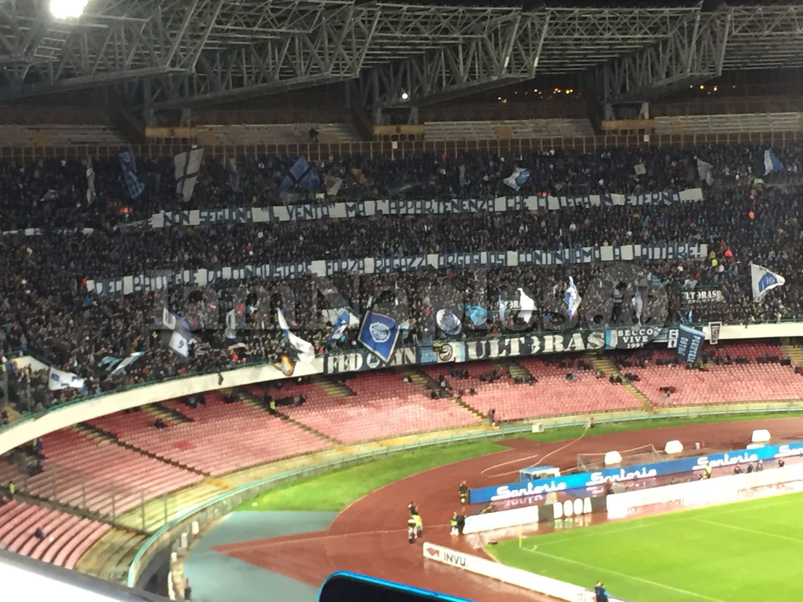 FOTO - Napoli-Genoa, La Carica Della Curva B: "Dieci Battaglie"