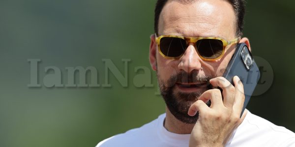 Ssc napoli’s sport director Giovanni Manna  during  SSC Napoli's 2024-25 preseason training camp in val di sole in Trentino, Dimaro Folgarida