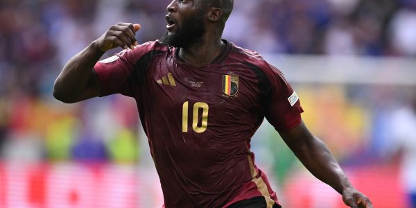 Mg Dusseldorf (Germania) 01/07/2024 - Euro 2024 / Francia-Belgio / foto Matteo Gribaudi/Image Sport
nella foto: Romelu Lukaku